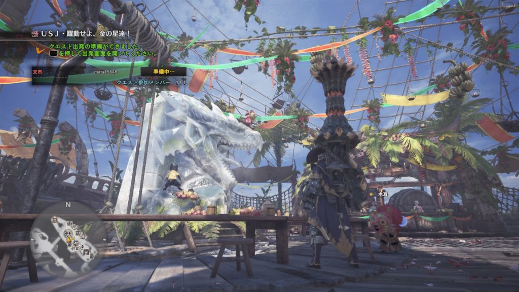 Mhw アステラ祭 納涼の宴 が開催中 拠点を歩いてみる やさぐれ日記りたーんず